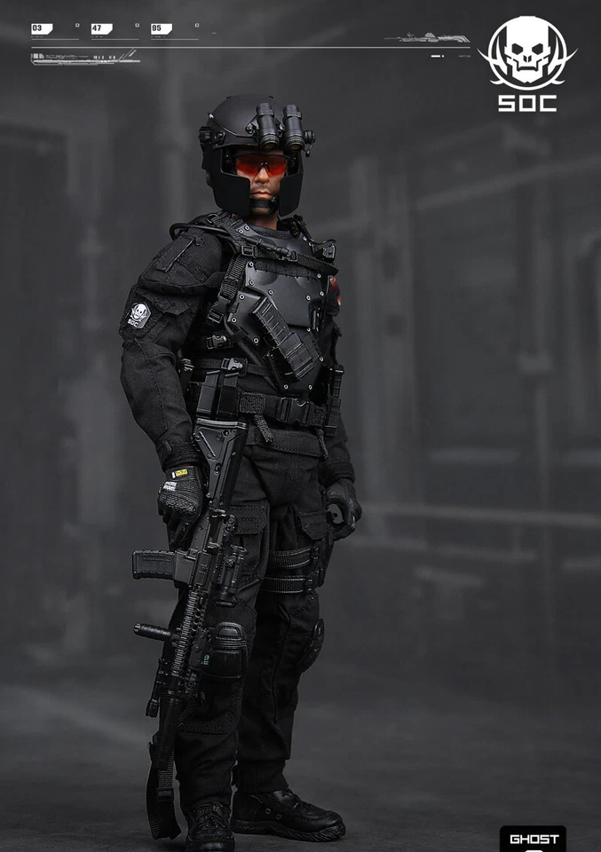 Модель центра специальных операций DAMTOYS SF001 1/6 Glint Team Leader Ryder Watson - Изображение 3 из 4