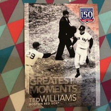 #42 Ted Williams red Sox 5x7 Silver 04/49 made 2019 Topps 150 Years of Greatest