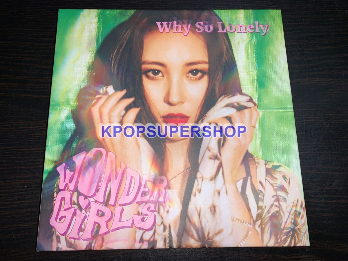 WONDER GIRLS Why So Lonely sunmi CD アルバム Wonder Girls Single Album Why So Lonely Sunmi Cover CD Great