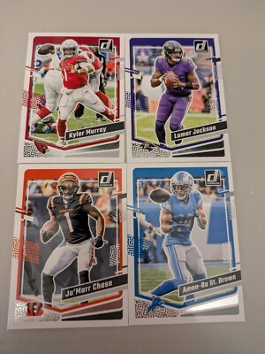 2023 Donruss Football Cards #1-400 Complete Your Set