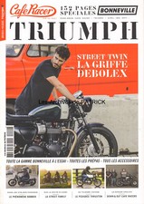 CAFE RACER HS09 TRIUMPH Bonneville 132 pages Spéciales ! Thruxton 1200 T100 T120