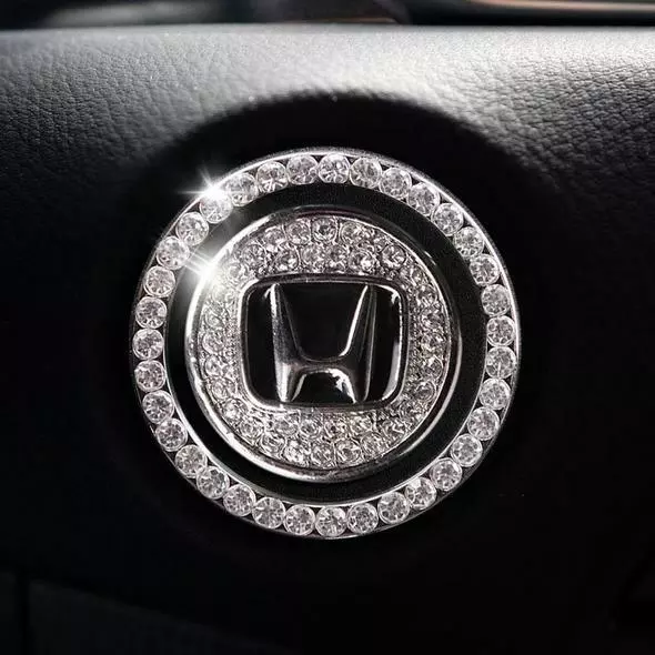 Honda Start Button Bling Car D cor Crystal Rhinestone Car Bling