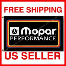 Mopar 3x5 FT Flag Banner Garage Gift Man Cave Wall Art Free Shipping US Seller
