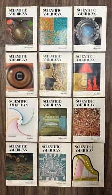 Vintage Scientific American Magazine, 1965, Good Condition, SOLD INDIVIDUALLY