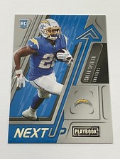 2022 Playbook Football Next Up #16 - Isaiah Spiller RC - Los Angeles Chargers