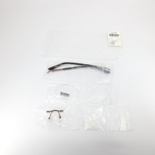 Technolite TLD5002 BR Eyeglasses Round Oval Brown Rimless Frame 50-17-135