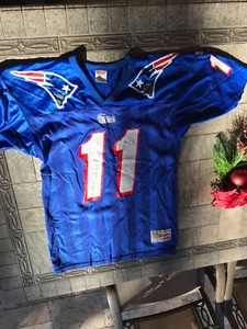 new england patriots drew bledsoe jersey
