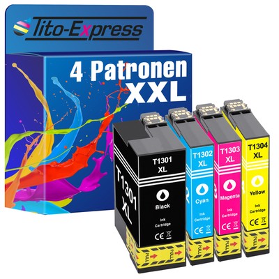 Patronen für Epson T1301 T1302 T1303 T1304 Stylus Office BX535WD BX525WD SX535WD