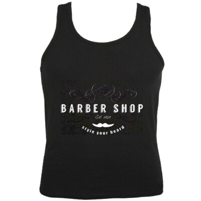 Tank Top STYLE YOUR BEARD FRISEUR BARBER FRISEURSALON FRISEURMEISTER FRISEUSE