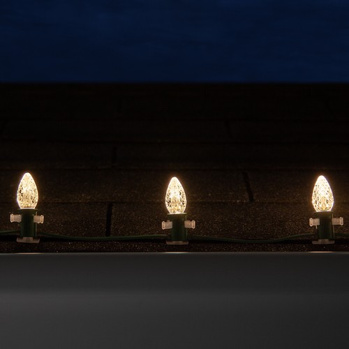 25 C7 LED Shatterproof Christmas Lights Unbreakable OptiCore Replacement Bulbs - Picture 7 of 44
