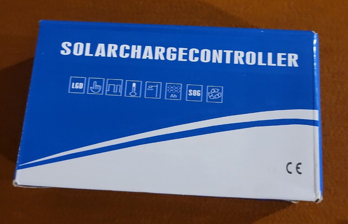 Solar Charge Controller Model W88-C 12V/24V 30A New - USA Seller