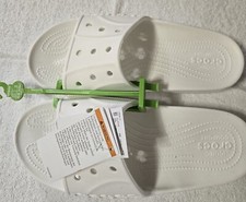 Crocs Baya II Slide. Women  s 12 or Men  s 10. White. New With Tags.