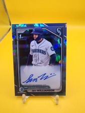 2024 Bowman Sapphire Ben Williamson 1st Bowman Auto Mariners 3B
