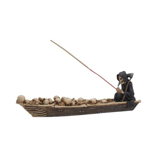 Nemesis Now The Ferryman Grim Reaper River Styx Skeleton Incense Holder - Picture 3 of 7