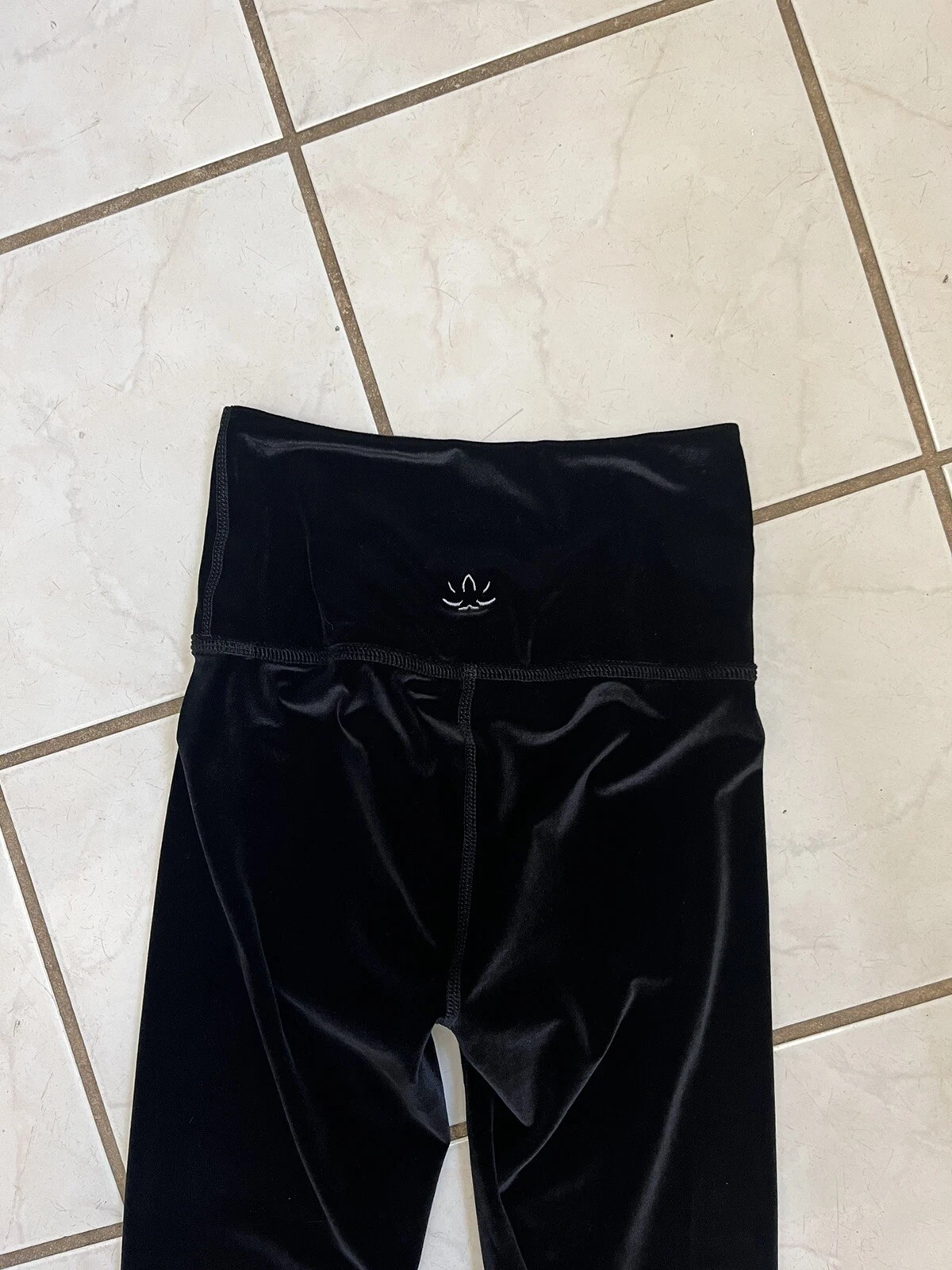 beyond-yoga high rise velvet fitness leggings
