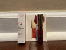 Clarins Lip Comfort Oil #03 Red Berry .09 oz NIB