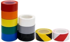 SKmax Vinyl Floor Safety Marking Tape(OSHA), 2"x36 yds, 6Mil, PVC (1Roll)