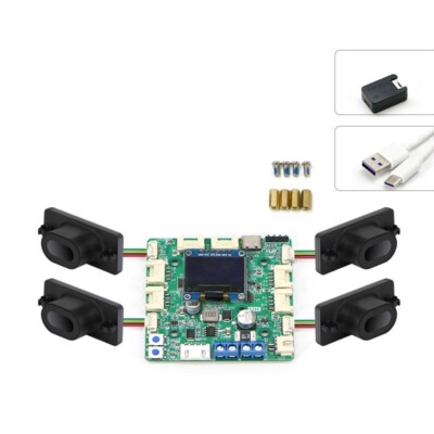 S21C Acquisition Board + Serial Adapter Module + STP-23L Lidar Sensor Module