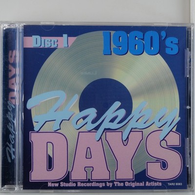 Various Artists   Happy Days 1960's Disc 1 CD 1999 New Studio Recordings Madacy