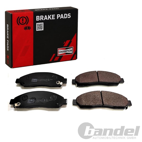 Champion BremsbelÄGe Satz Vorderachse Passend FÜR Isuzu D-MAX | 572643CH-image