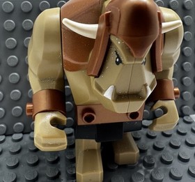 LEGO&reg; Castle Fantasy Dark Tan Troll Minifigure 7036 cas358