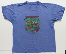 Teenage Mutant Ninja Turtles Classic 90's Bootleg Shirt VTG TMNT OG Red Masks L