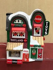Coca Cola Town Square Village Toy Shop Toyland Building 2003