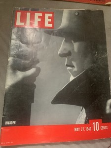 WW2 Original Yank Magazines And Fantastic Copy Of Life.5 issues 