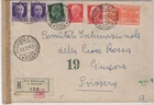 ZNV_302 - Rare 1943 cover to SWITZERLAND w. rare usage of the 2.5L. espresso.