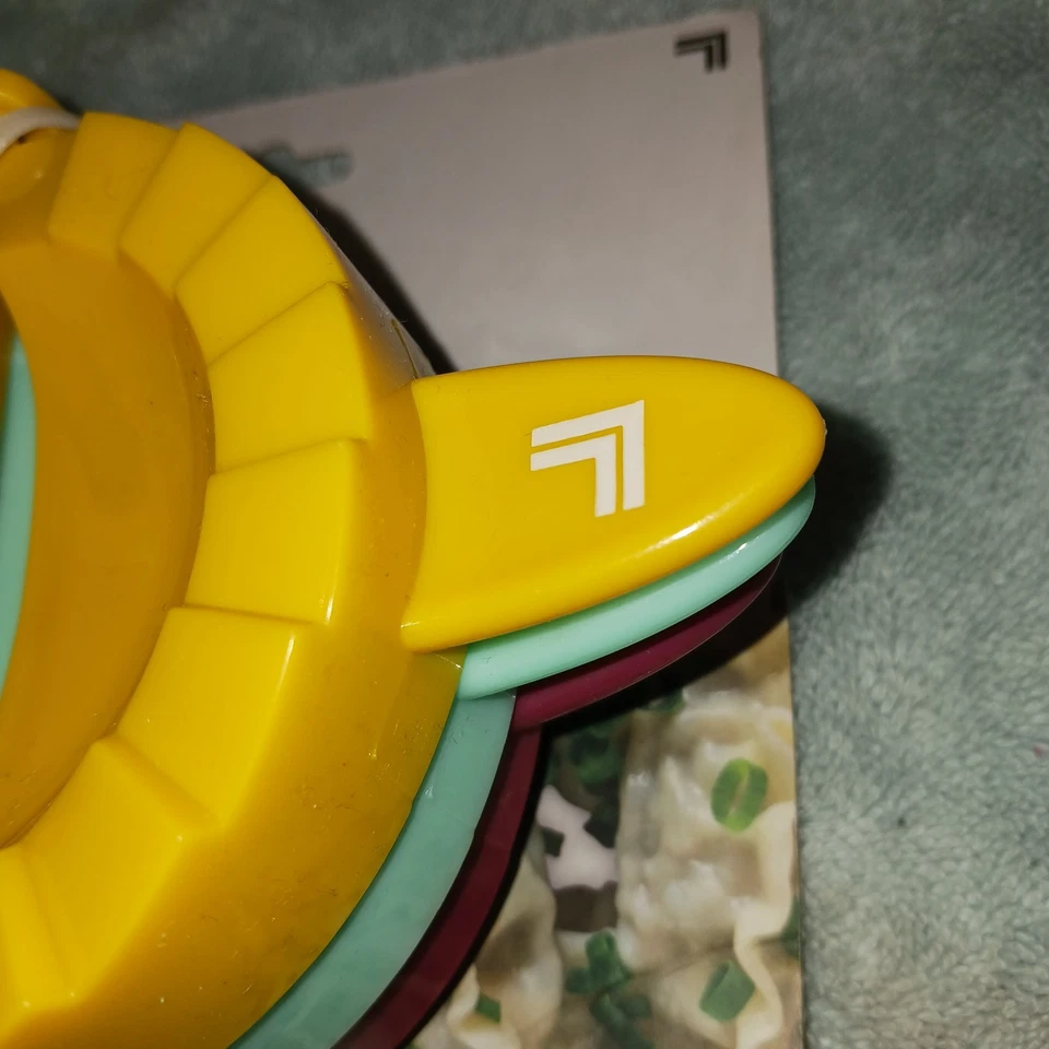 Sharper Image 3pc Dough Press Set. Durable Construction. 4x6 Brand New.  - Image 3 of 4