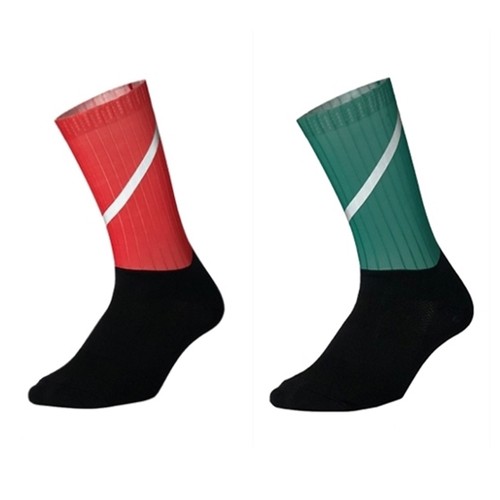 Reflective Road Cycling Socks Bicycle Bike Riding Sports Athletic Socks XC Grey - Picture 90 of 200