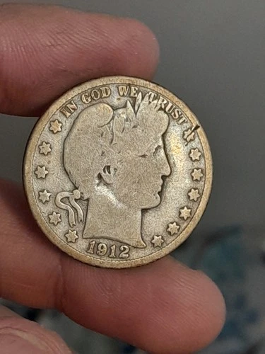 1912- D Barber Half Dollar #3
