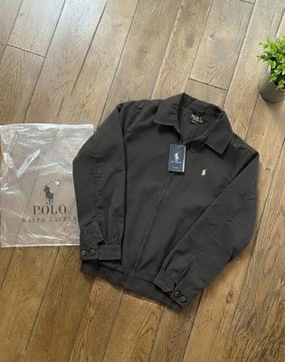 Polo Ralph Lauren Jacke Schwarz Größe M Slim Fit - Neu mit Etikett 