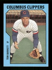 1985 TCMA Columbus Clippers 13 Tom Barrett BXCP48