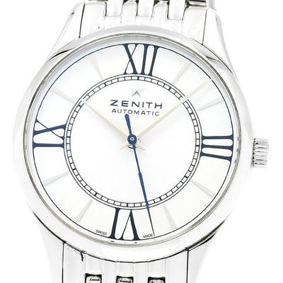 Zenith Elite Ultra Thin Lady Automatikuhr gebraucht aus Japan