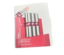YSl Rouge Volupte Candy Glaze Yves Saint Laurent Double Care Balm 4 x 0.005 oz