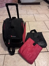 skboot black and red ski boot bag