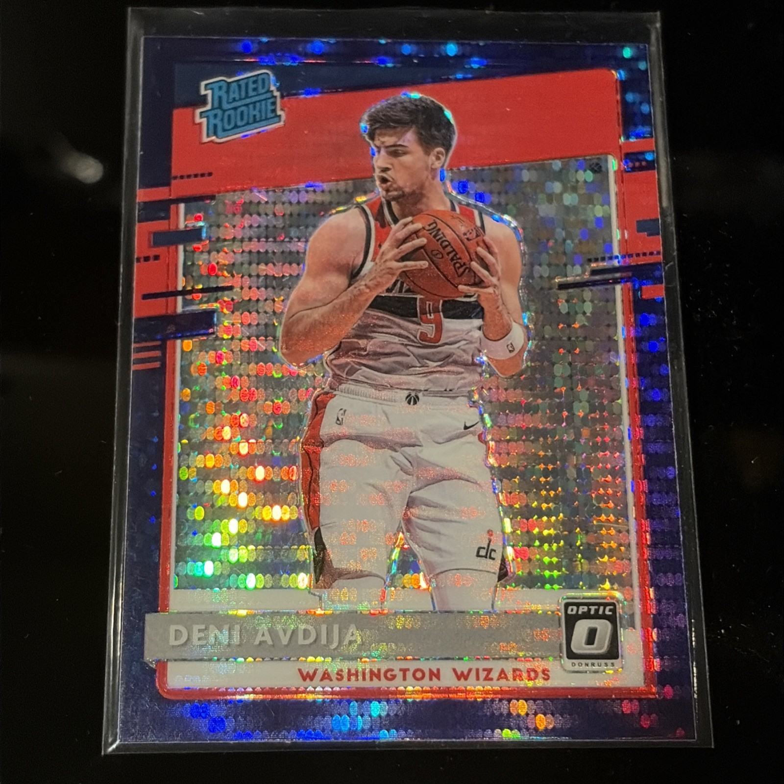 2020-21 Panini Donruss Optic Deni Avdija Purple Pulsar Rated Rookie #159 Target