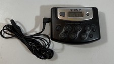 Sony Walkman SRF-M37W Portable AM/FM Weather Band Radio Tested Working