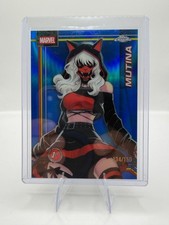 2026 Topps Chrome Marvel Comics Mutina Blue Refractor /150 #84