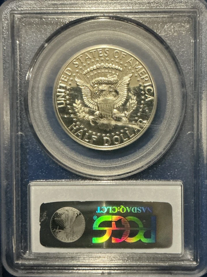 1964 ACCENT HAIR Kennedy Half Dollar Proof PCGS PR66CAM PF 66 CAMEO Coin 50C - Image 2 of 2