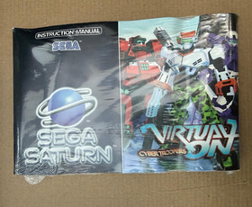 Sega Saturn - Cyber Troops: Virtual On  - Brand New *Sealed Manual and Disc* PAL