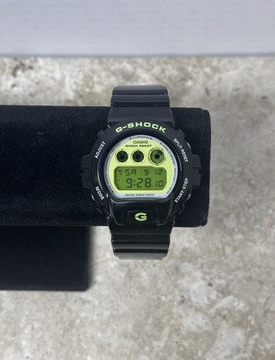 Vintage OG Casio G-Shock DW6900CS-1 Lime Green Glossy Black. Module 1289!