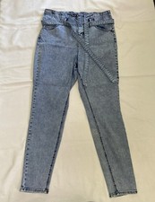 Fashion To Figure Acid Wash Skinny Jeans High...