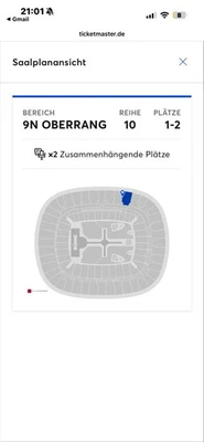 The Weeknd After Hours Til Dawn 2 Tickets Frankfurt 01.08.2026