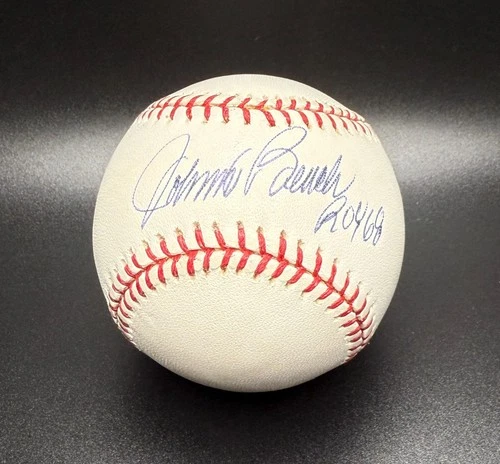 Johnny Bench "ROY 68" Original Signed Autograph Selig OMLB Baseball Reds PSA/DNA