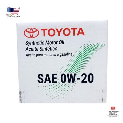 Genuine Toyota Lexus 0w20 Motor Oil 6 Quarts for sale online | eBay