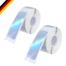 Etikettenrollen für Phomemo D30 D32 D35 Q30 Q31 - 12x40mm Silber 320 St.