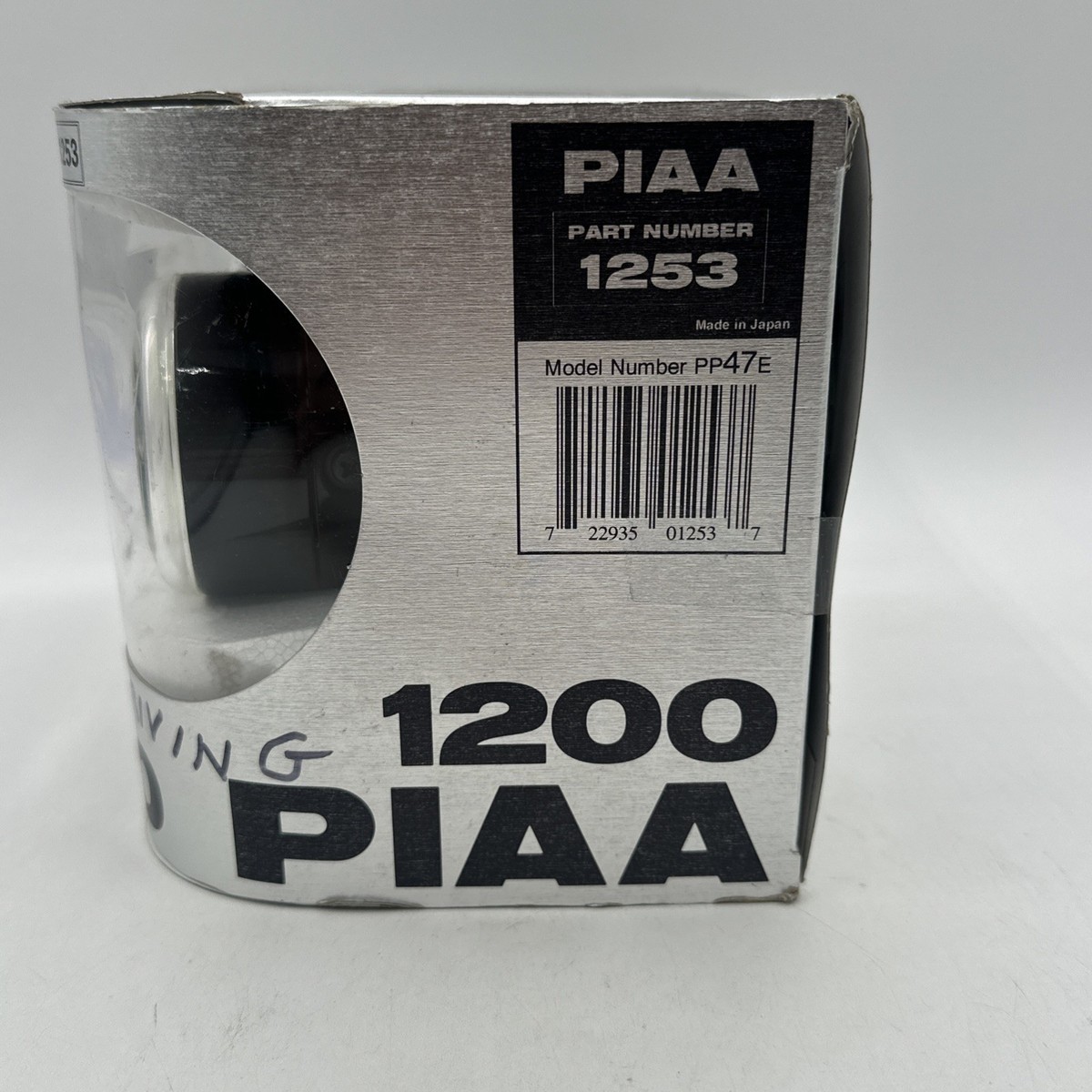 PIAA 1200 Dichroic Reflector Fog Lights Model Pp47e 1253 , Vintage