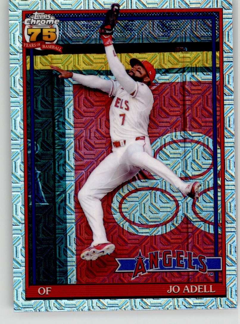 Jo Adell 2026 Topps Update 1991 Silver Pack Mojo U91C-52 Los Angeles Angels
